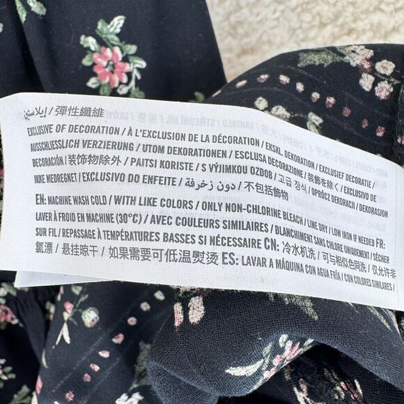 Hollister Ultra High Rise XS Floral Print Mini Skirt Bohemian Hippie Feminine - Picture 4 of 8